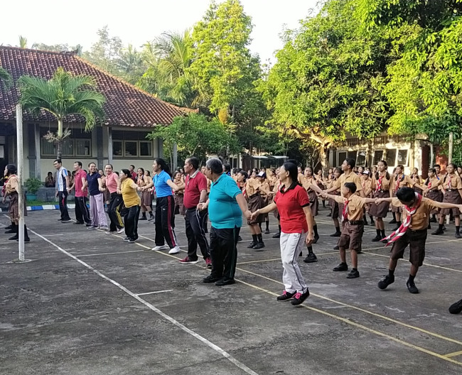 Kegiatan Senam Bersama